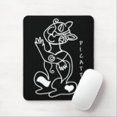 PICATTO houdt van je muis Muismat (Met muis)