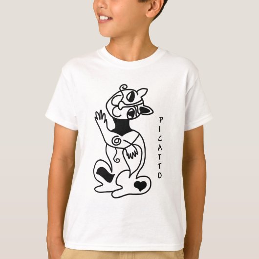 PICATTO in licht T-shirt (Voorkant)