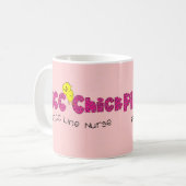 PICC Chick PICC Line Neurse Gifts Koffiemok (Voorkant links)