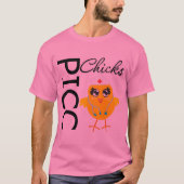 PICC-Chicken - Up 6X T-shirt (Voorkant)