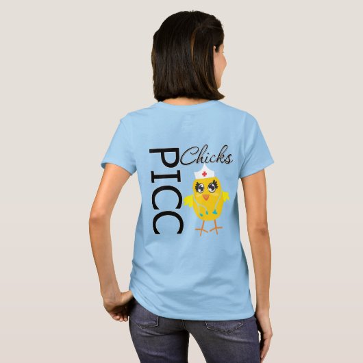 PICC-kip T-shirt (Achterkant volledig)