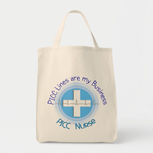 PICC Line Nurse Canvas tas (Voorkant)
