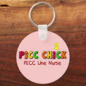 PICC LINE Nurse Gifts Sleutelhanger (Voorkant)