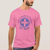 PICC Line Nurse "PICC Nurse" T-shirt (Voorkant)