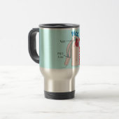 PICC Line Nurse Travel Mug Reisbeker (Voorkant links)