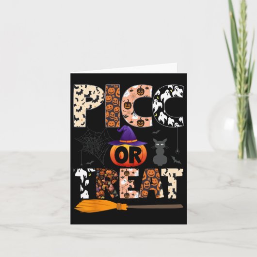 Picc-verpleegster Halloween Lieve Vaat Vaataccess  Kaart (Voorkant)