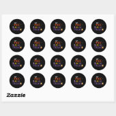 PICC Zurse Halloween Cute VAT Vascular Access Team Ronde Sticker (Vel)