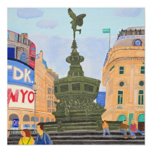 Piccaddilly Circus Poster (Voorkant)