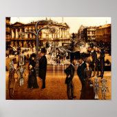 Piccadilly afdrukken poster (Voorkant)