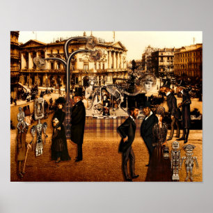 Piccadilly afdrukken poster