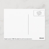 Piccadilly Circus, 1908 - Londen, Verenigd Koninkr Briefkaart (Achterkant)