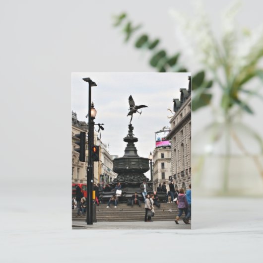 Piccadilly Circus Briefkaart (Staand voorkant)