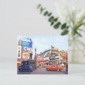 Piccadilly Circus Briefkaart (Staand voorkant)
