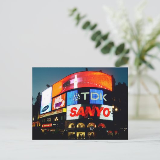 Piccadilly Circus Briefkaart (Staand voorkant)