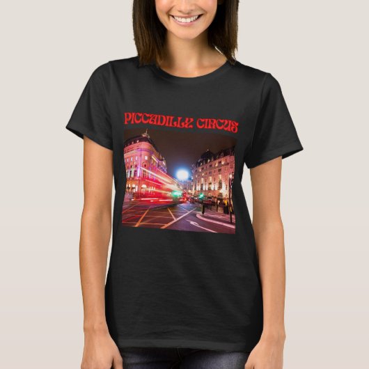 Piccadilly Circus Dames T-Shirt (Voorkant)