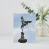 Piccadilly Circus, Eros Briefkaart (Staand voorkant)