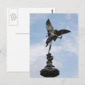 Piccadilly Circus, Eros Briefkaart (Voorkant / Achterkant)