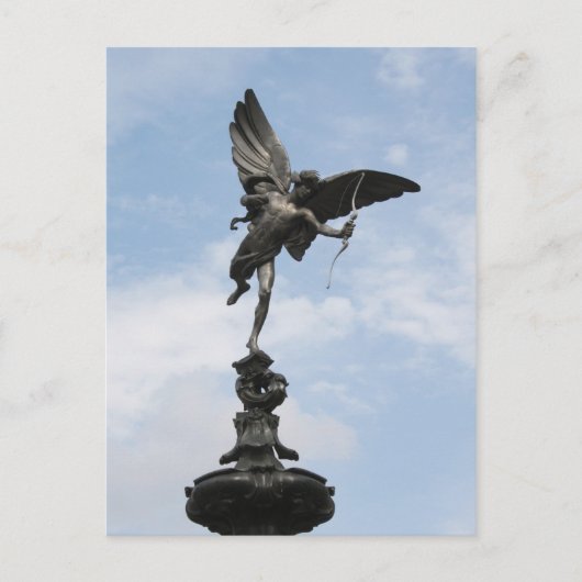 Piccadilly Circus, Eros Briefkaart (Voorkant)