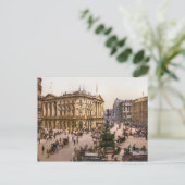  Piccadilly Circus Londen Engeland Briefkaart (Staand voorkant)