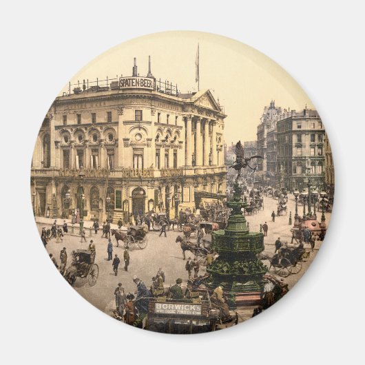 Piccadilly Circus, Londen, Engeland Magneet (Voorkant)