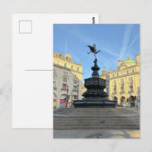 Piccadilly Circus, Londen Verenigd Koninkrijk Briefkaart (Voorkant / Achterkant)