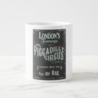 Piccadilly Circus Londen vintage poster