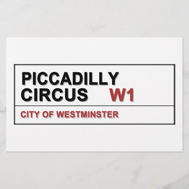 Piccadilly Circus London (Voorkant)