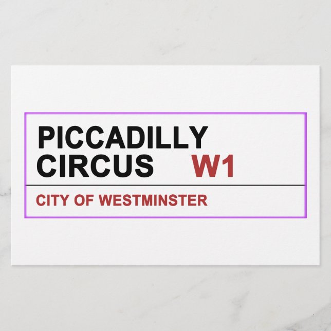 Piccadilly Circus London (Voorkant)