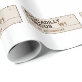 Piccadilly Circus London - Cadeaupapier (Rol Hoek)