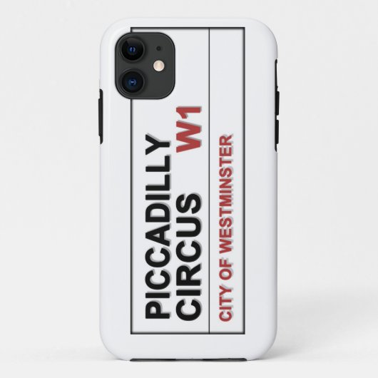 Piccadilly Circus London Case-Mate iPhone Case (Achterkant)