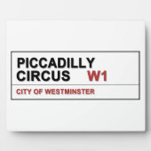Piccadilly Circus London Fotoplaat (Voorkant)