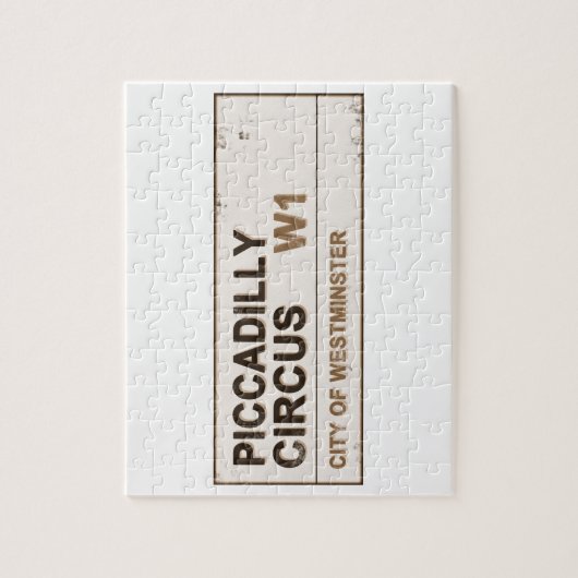 Piccadilly Circus London -  Legpuzzel (Verticaal)