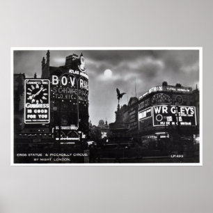 Piccadilly Circus, London  Poster