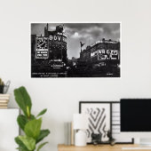 Piccadilly Circus, London Poster (Thuiskantoor)