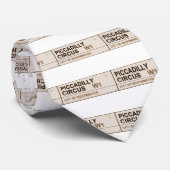 Piccadilly Circus London -  Stropdas (Opgerold)