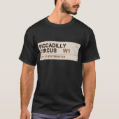 Piccadilly Circus London -  T-shirt (Voorkant)