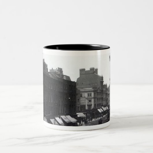 Piccadilly Circus Tweekleurige Koffiemok (Center)