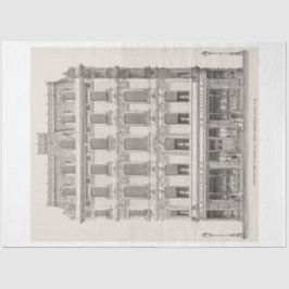 Piccadilly Londen Architectuur Decoupage Tissuepapier