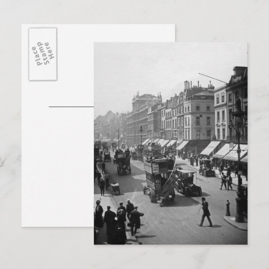 Piccadilly, Londen Briefkaart (Voorkant / Achterkant)