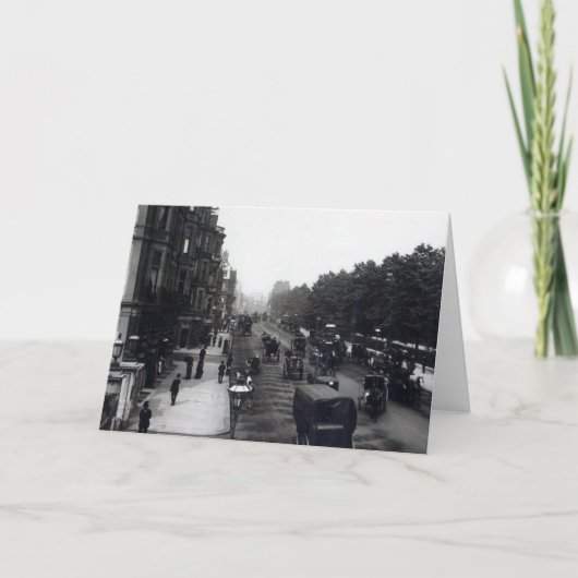 Piccadilly, Londen Kaart (Voorkant)