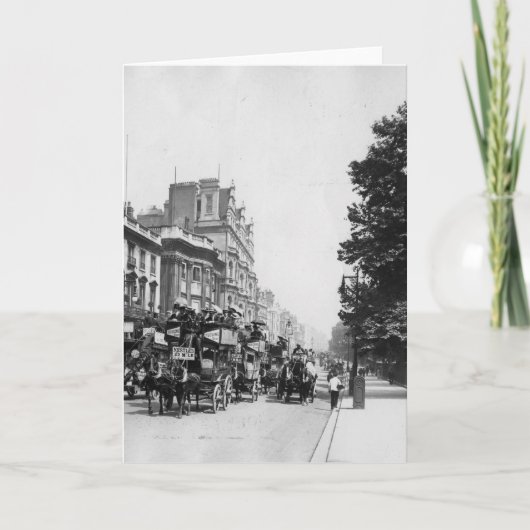 Piccadilly, Londen Kaart (Voorkant)