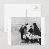 Piccadilly London flower seller, 1904 Engeland Briefkaart (Voorkant / Achterkant)