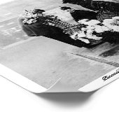 Piccadilly London flower-verkoper, 1904 England Ve Poster (Hoek)