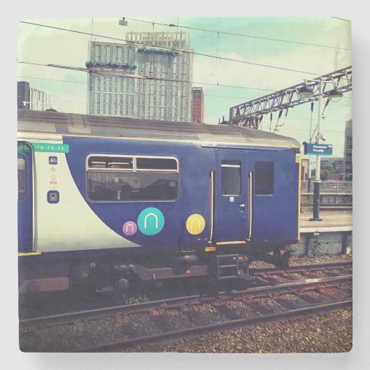 Piccadilly Manchester Stenen Onderzetter (Voorkant)