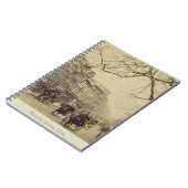 Piccadilly naar Oost gericht (foto sepia) Notitieboek (Linkerzijde)