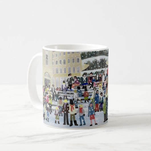 Piccadilly Sneeuwscene Koffiemok (Voorkant links)