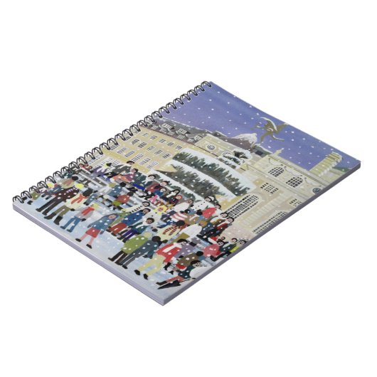 Piccadilly Sneeuwscene Notitieboek (Linkerzijde)