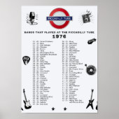 Piccadilly Tube Poster (Voorkant)