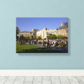 Piccadilly-tuinen Canvas Afdruk (Insitu (Houten vloer))