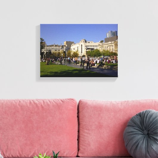 Piccadilly-tuinen Canvas Afdruk (Insitu (Woonkamer))